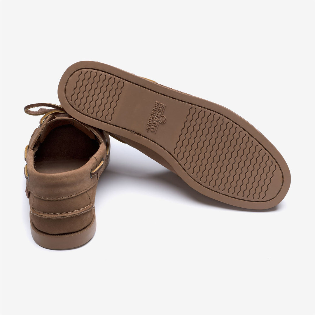 Brown Women's Yacht Moccasin Boat Shoes main