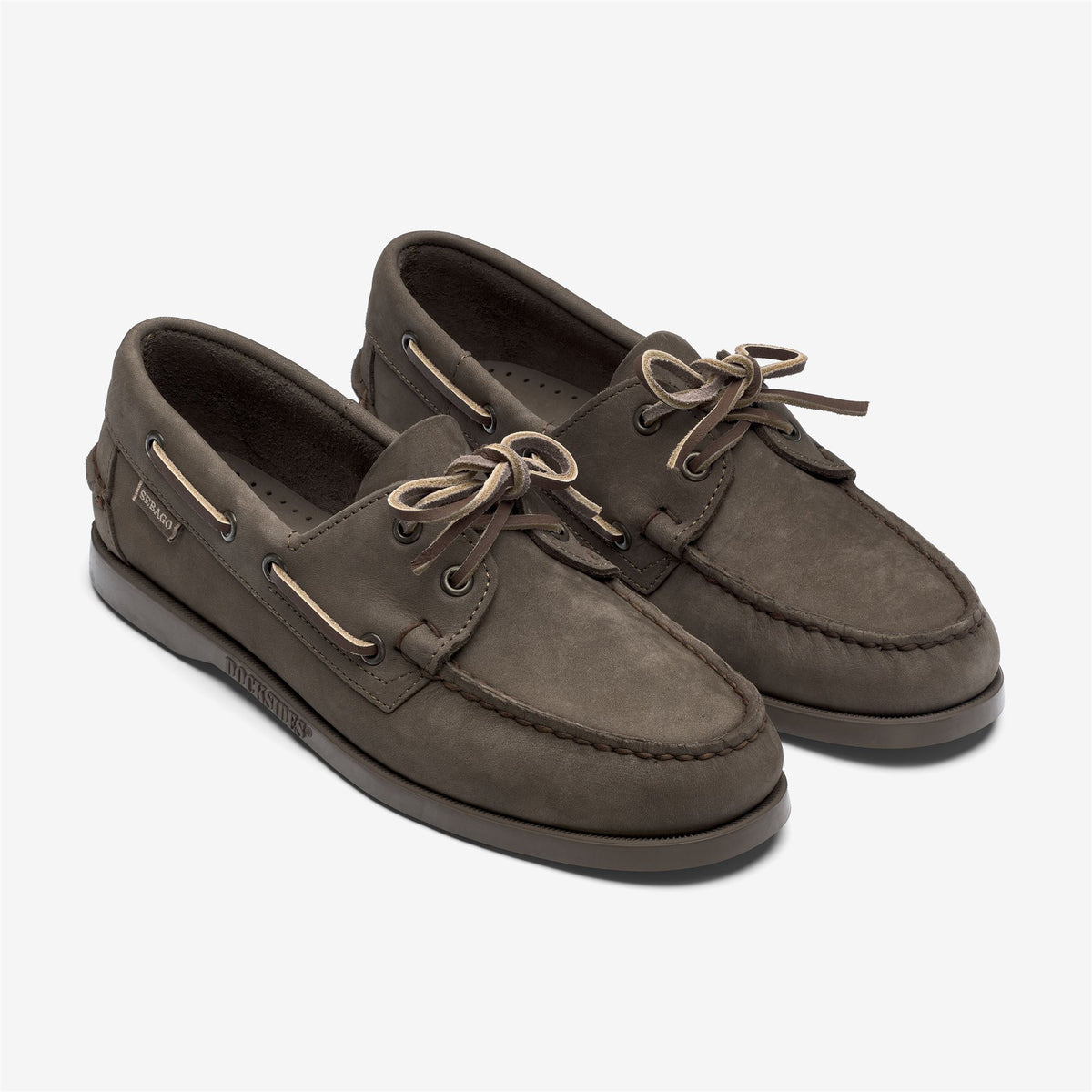 Brown Women's Nubuck Boat Shoe