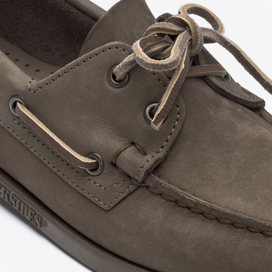 Brown Women's Nautical Moccasin Boat Shoes main