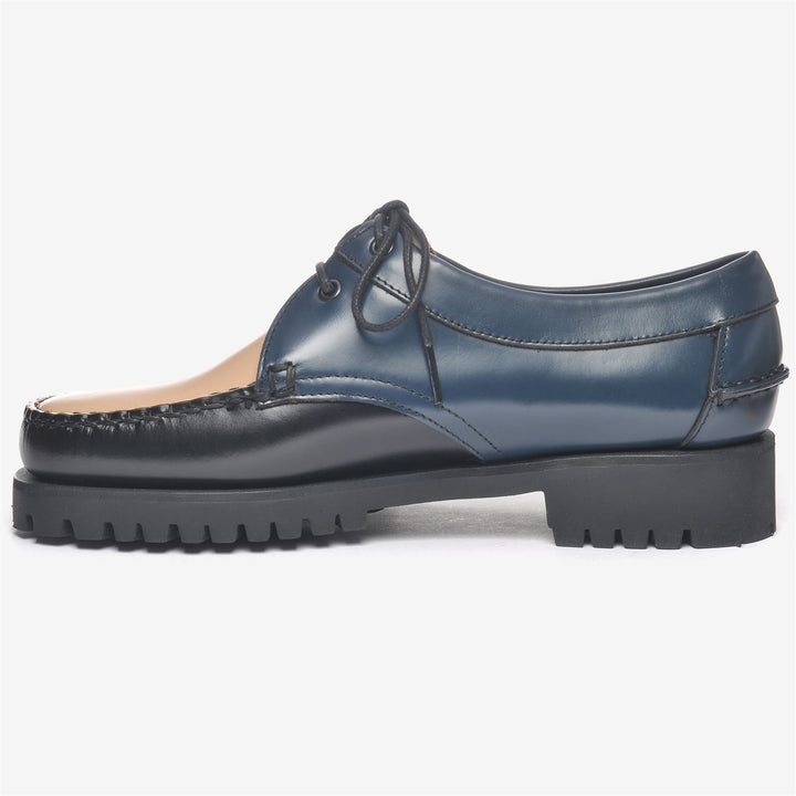Brilliant Blue Women's Leather Moccasin Footwear for Leisure 3
