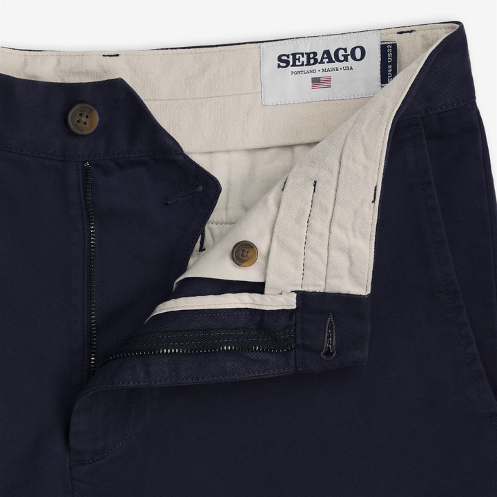 Blue Men's Chino Shorts with Tailored Design 3