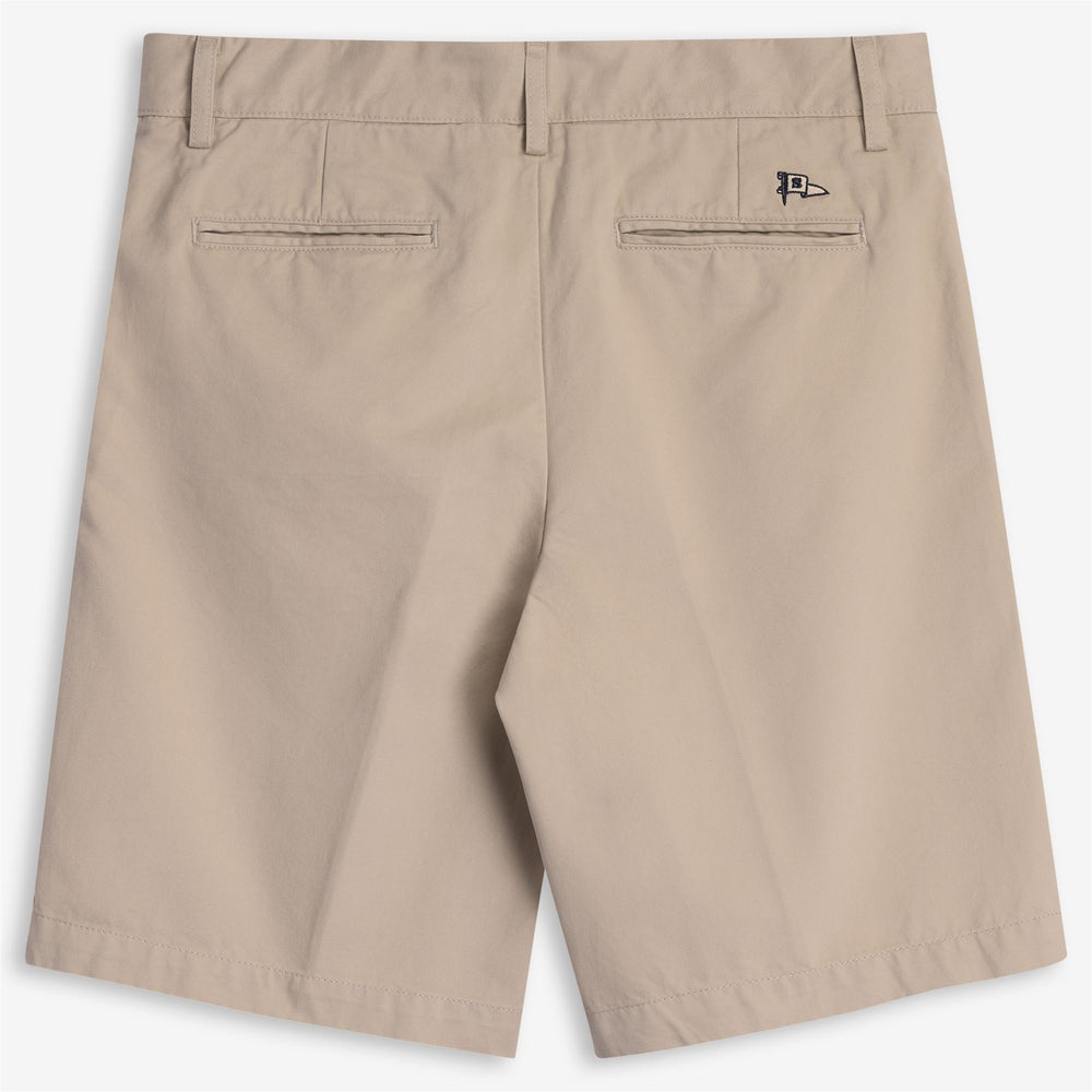 Beige Men's Chino Shorts with Tailored Detailing 02