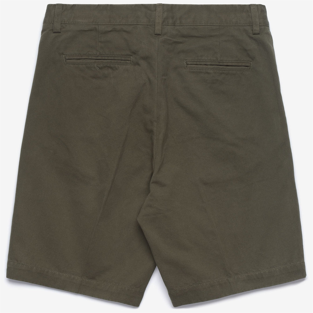 Pantaloncini chino verdi da uomo con design su misura main