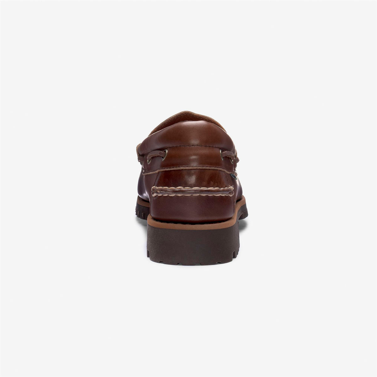 Brown Men's Leather Boat Shoe