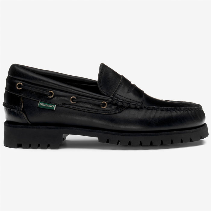 ACADIA MOCCASIN - Docksides - Mocasín - Hombre - Total Black-Black