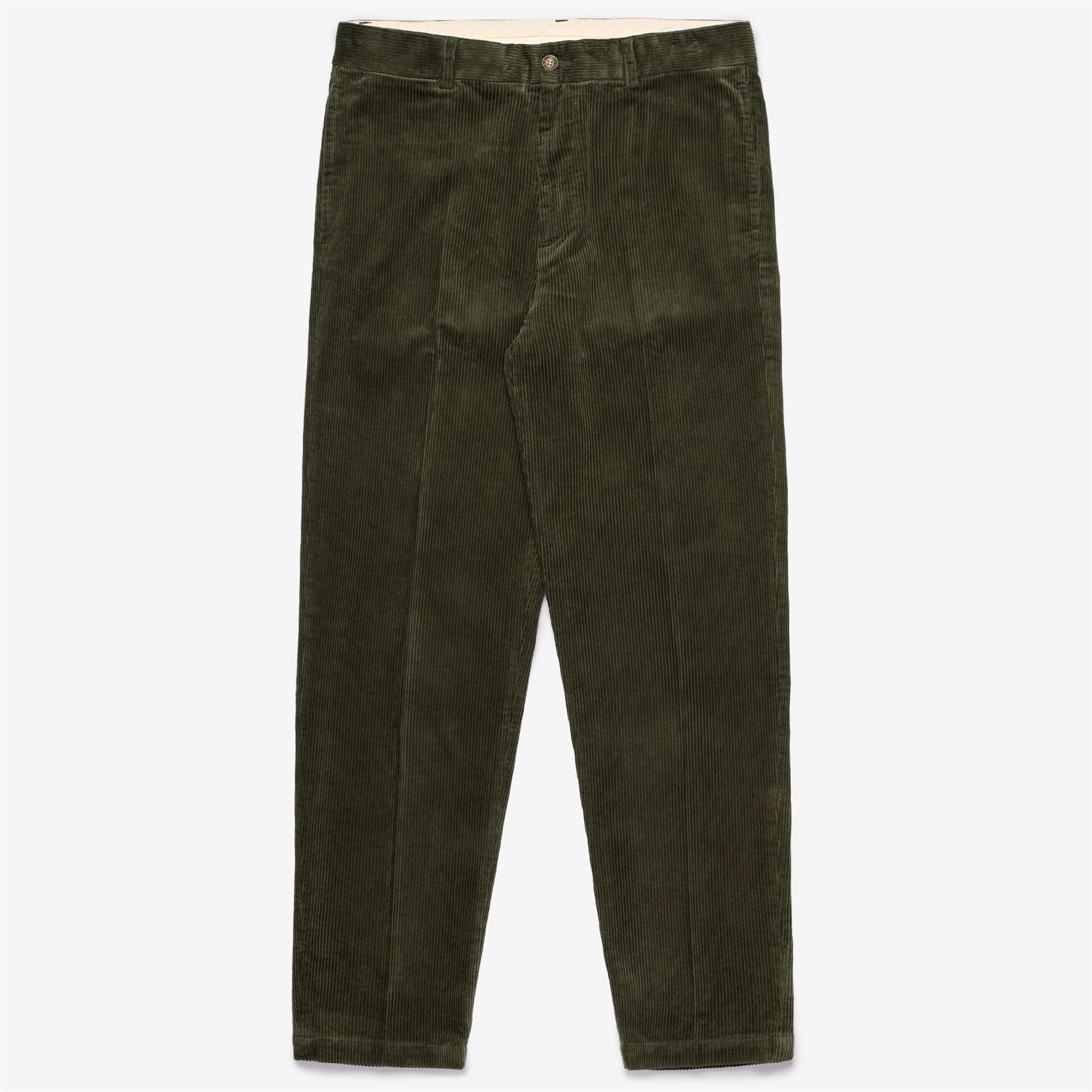 Dresses_MAN_RENDON CORDUROY_Chino_Green Black Forest - Commercial 1