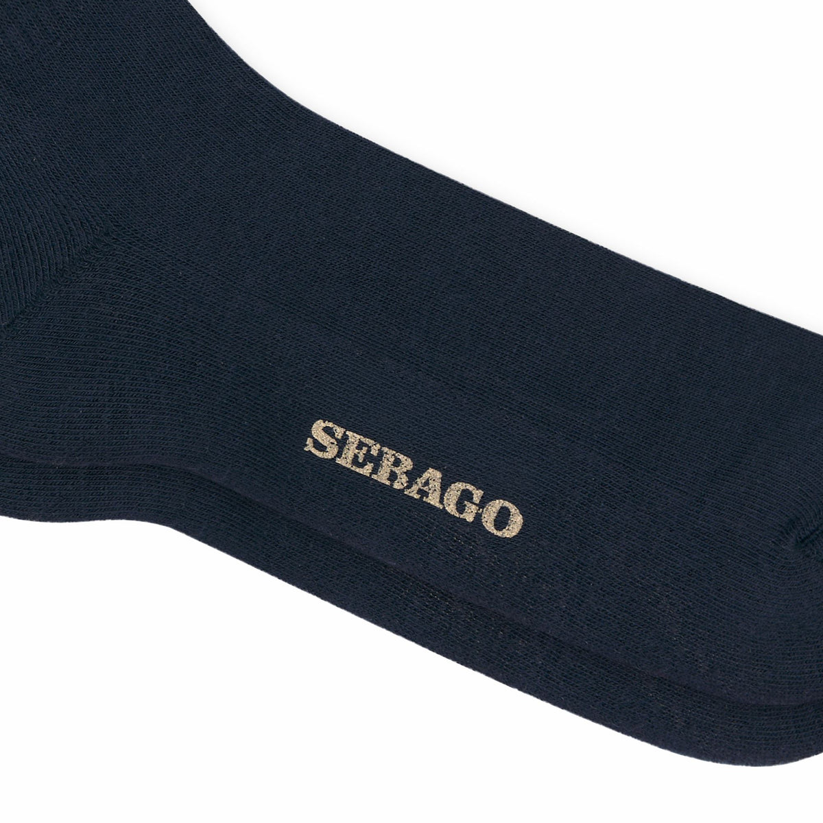 Blue Women's Cotton Blend Sock