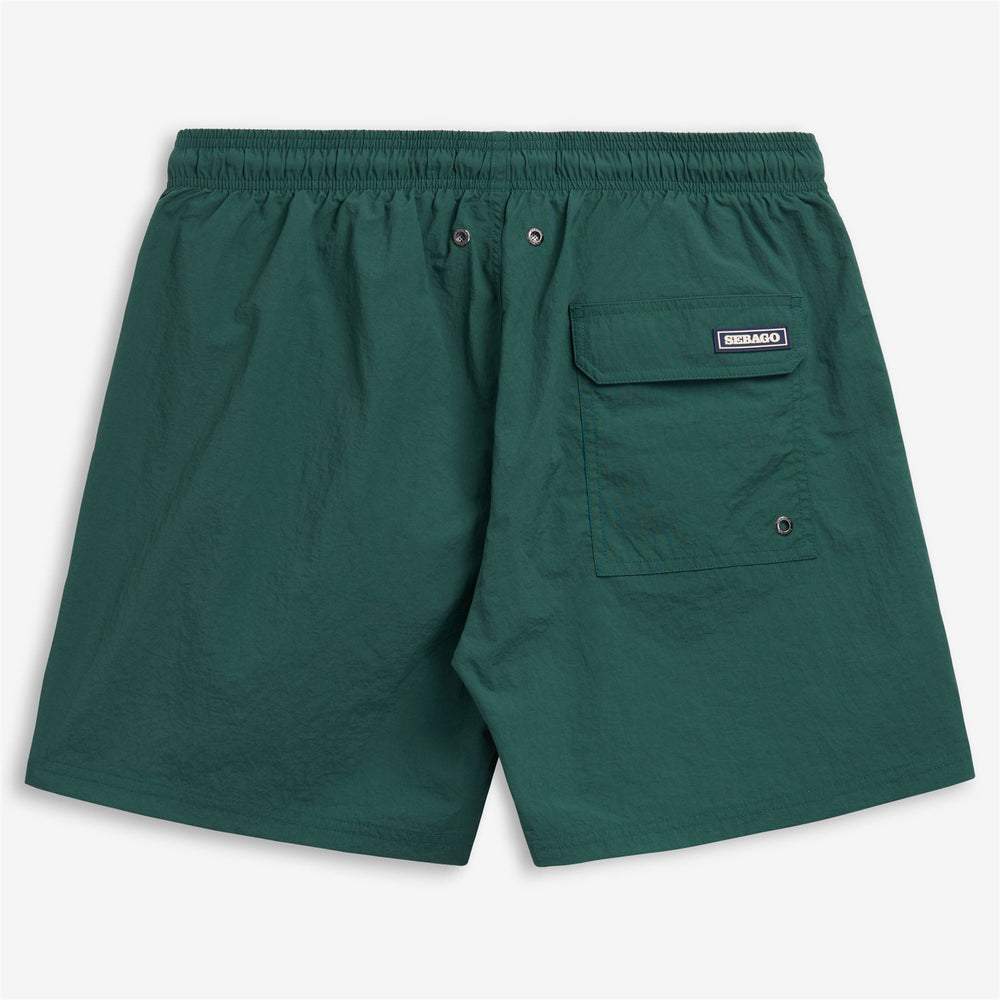 Grüne Herren-Segelbadehose mit schnelltrocknendem Material 02