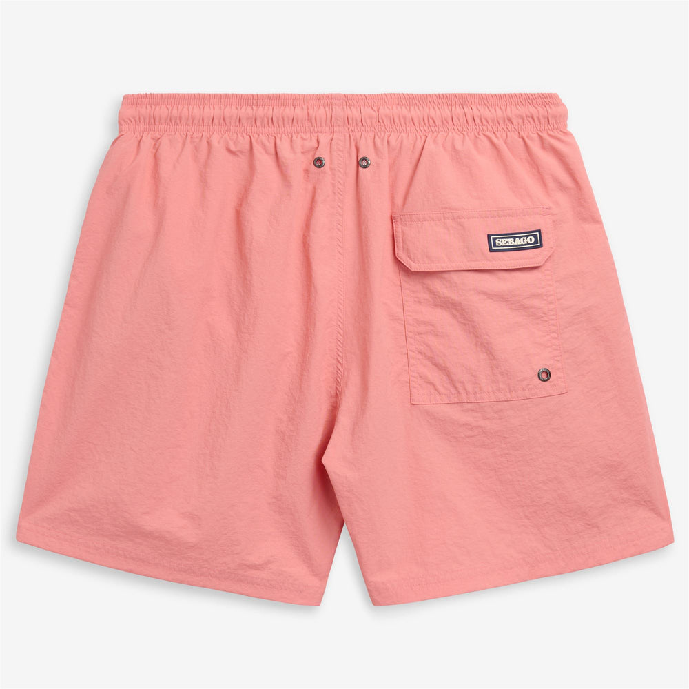 Short de bain rouge pour homme, idéal pour la voile, en tissu à séchage rapide. 02