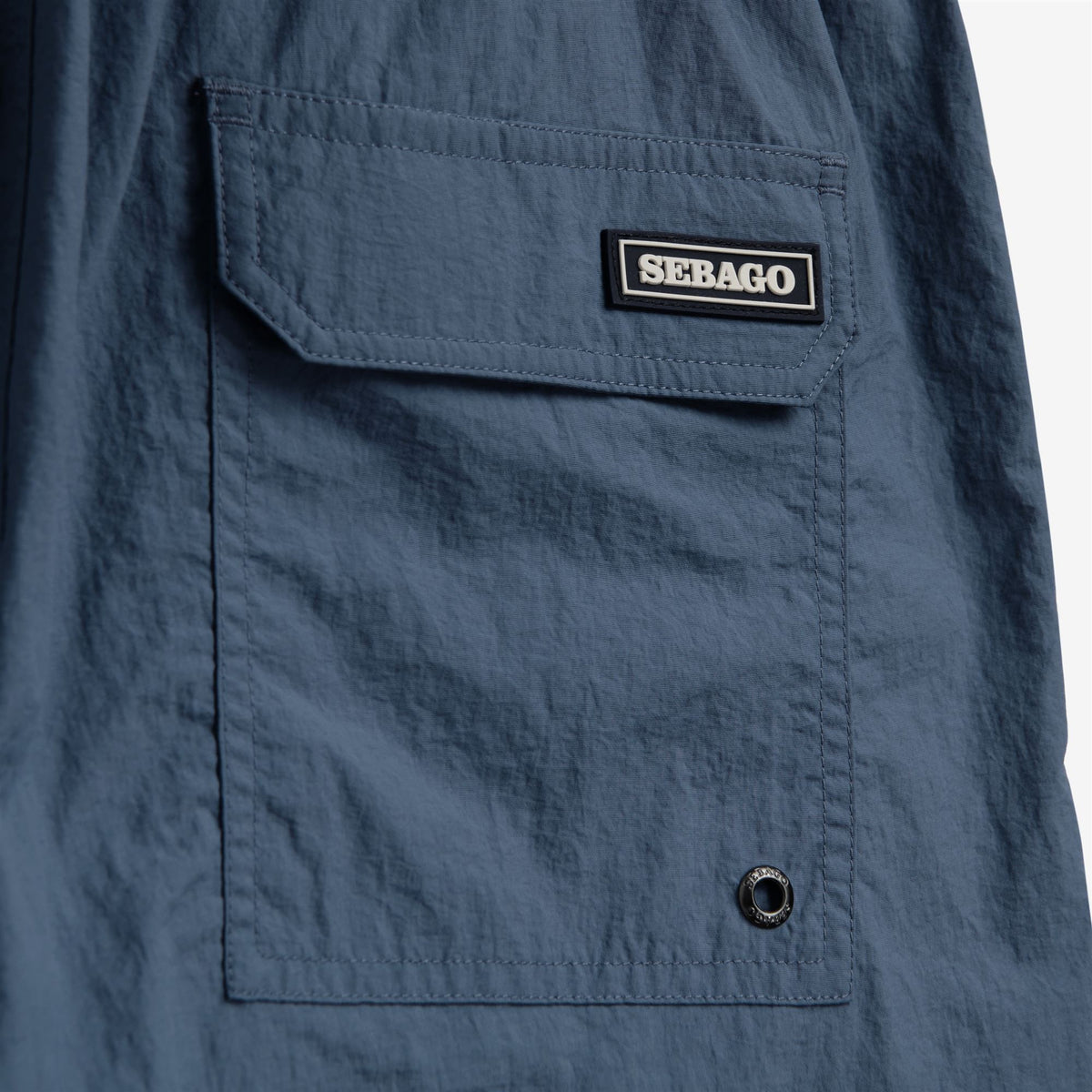 Blaue Herren-Badeshorts