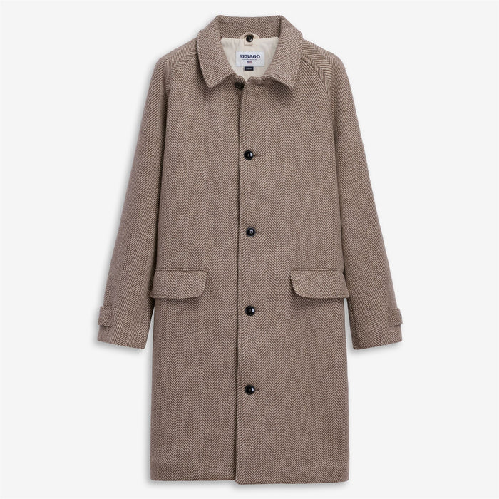 BINGHAM HERRINGBONE - Giacche - Cappotto - Unisex - Beige-LT Brown