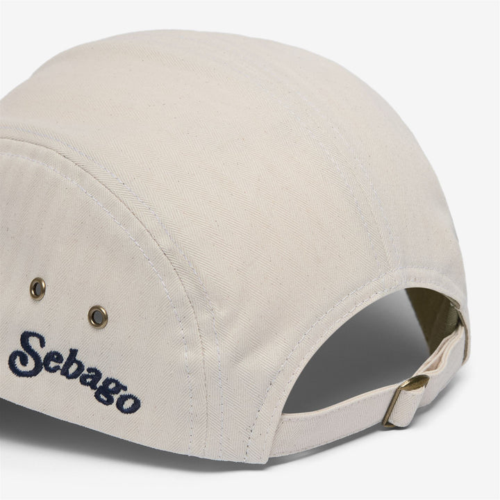 White Unisex Nautical Visor Hat for Sailing 3
