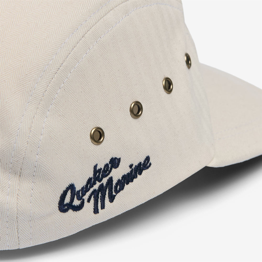 Cappello nautico unisex bianco con visiera per la vela 02