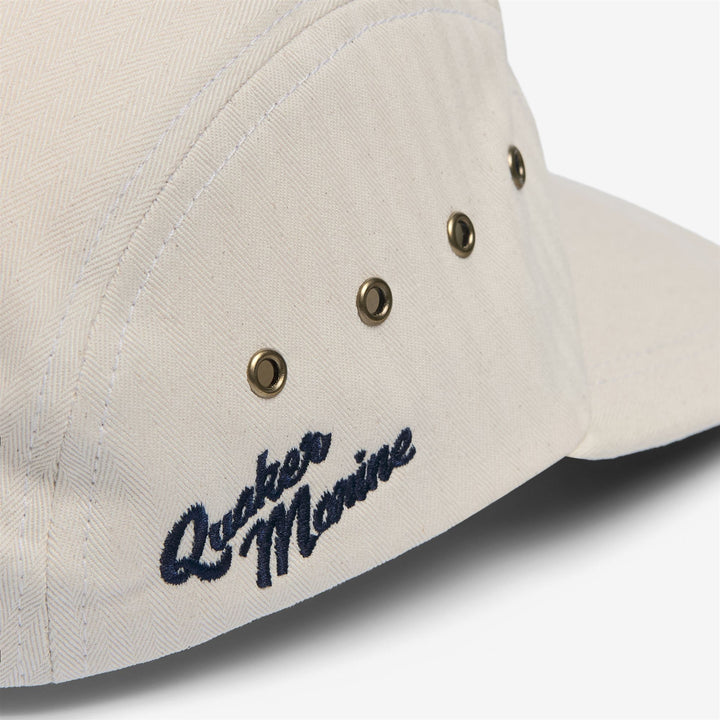 White Unisex Nautical Visor Hat for Sailing 2