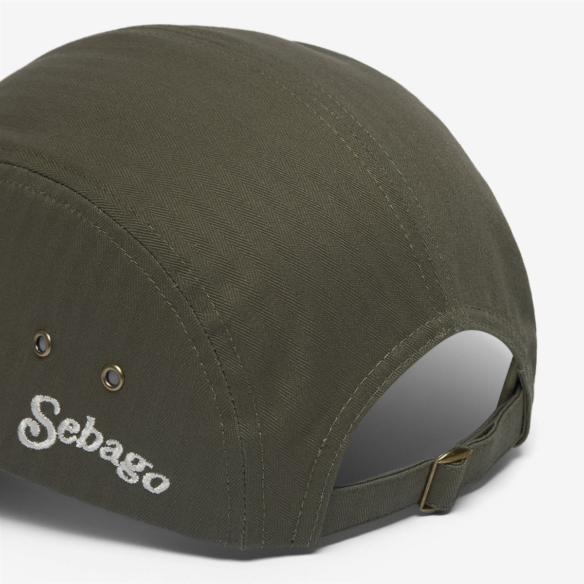 Green Unisex Herringbone Cap