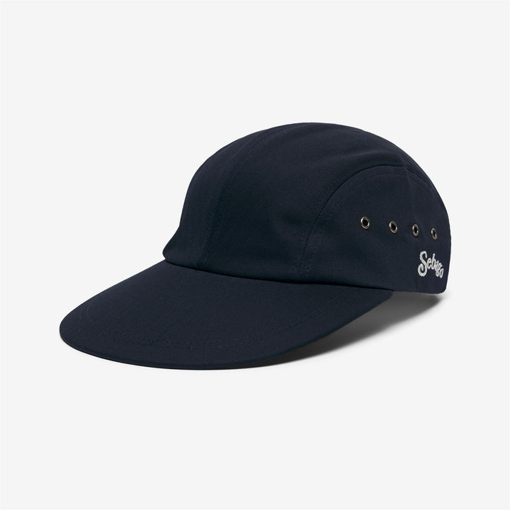 Dark Blue Unisex Sailing Herringbone Visor Hat 1