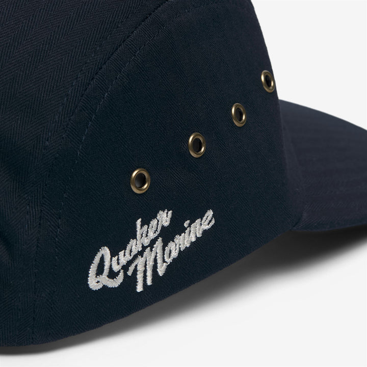 Dark Blue Unisex Sailing Herringbone Visor Hat 2