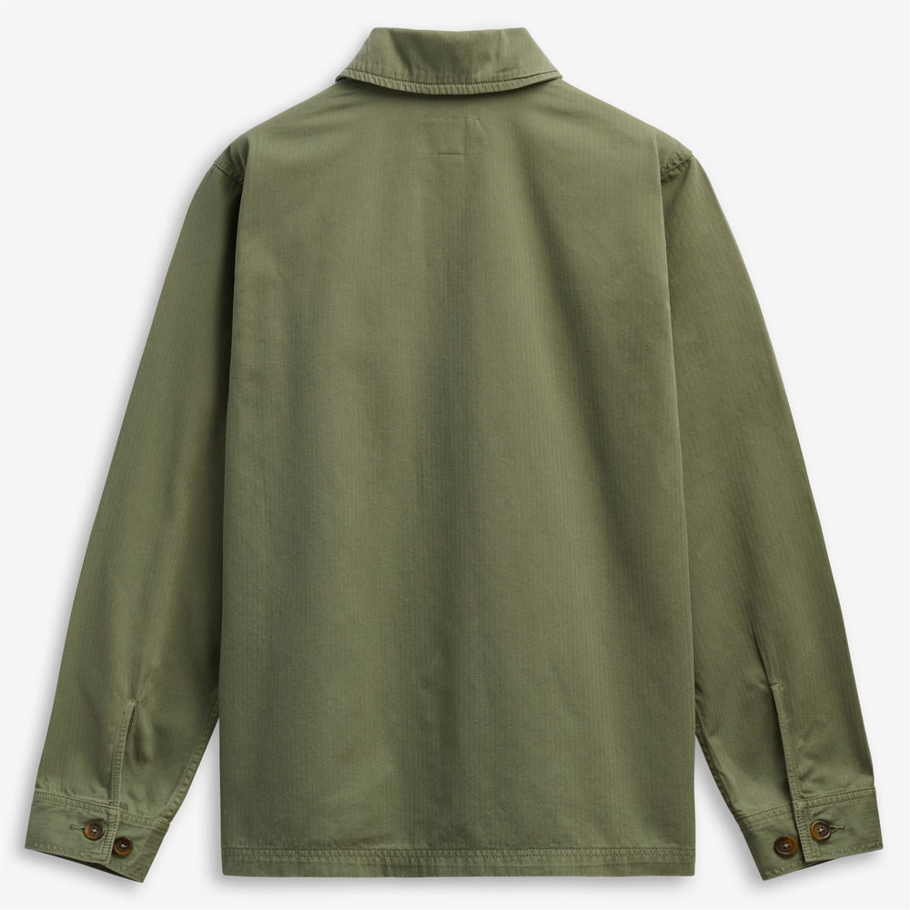 DORR HERRINGBONE - Giacche - Medio - Unisex - Green Lichen 02