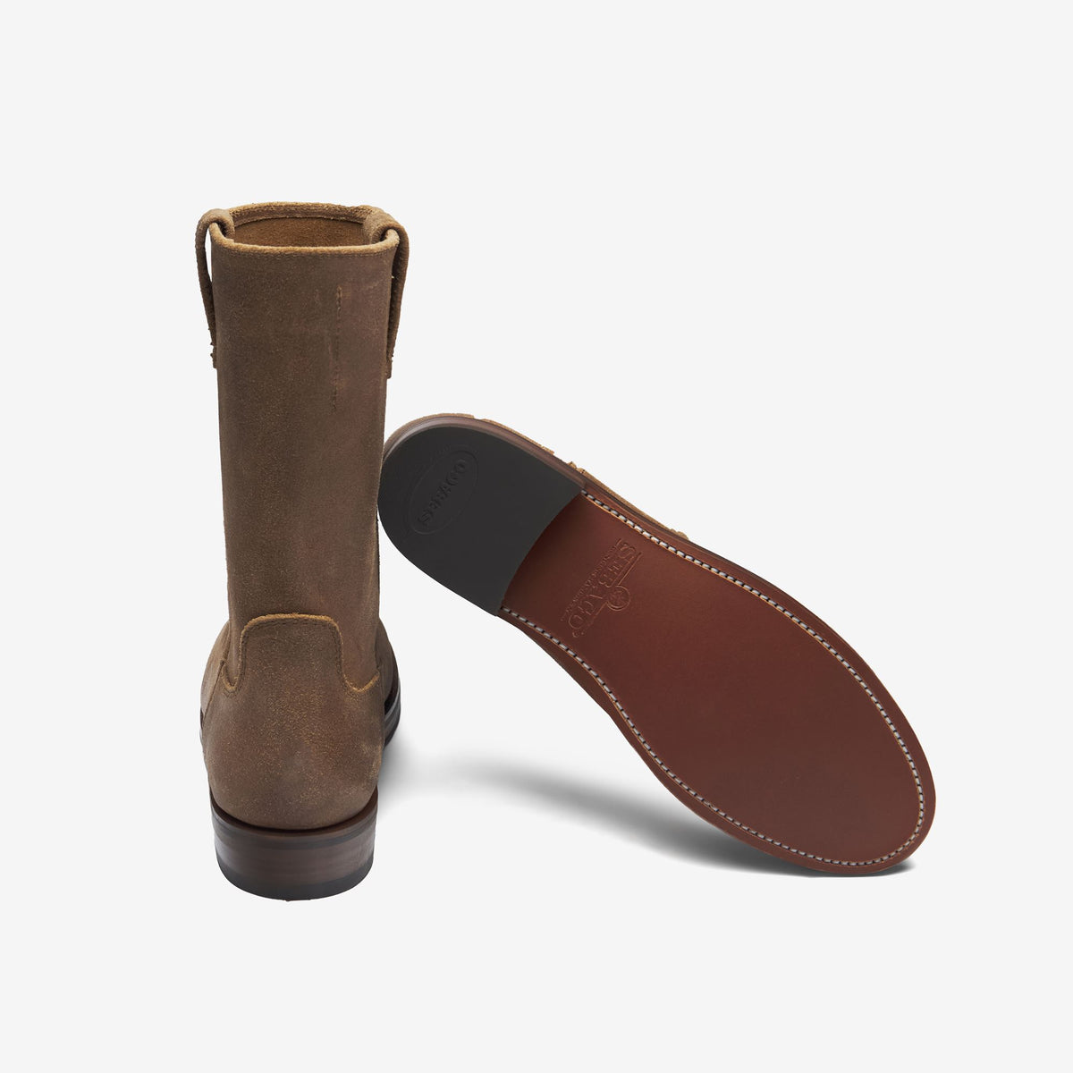 Beige Women's Suede Boot