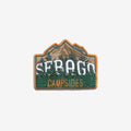 External Decoration_UNISEX_SEBAGO MONTAINS_Patch_BEIGE-GREEN-ORANGE - Commercial 1