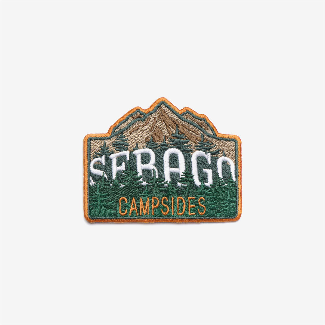 Beige Green Unisex Leisure Embroidered Patch Accessory 01