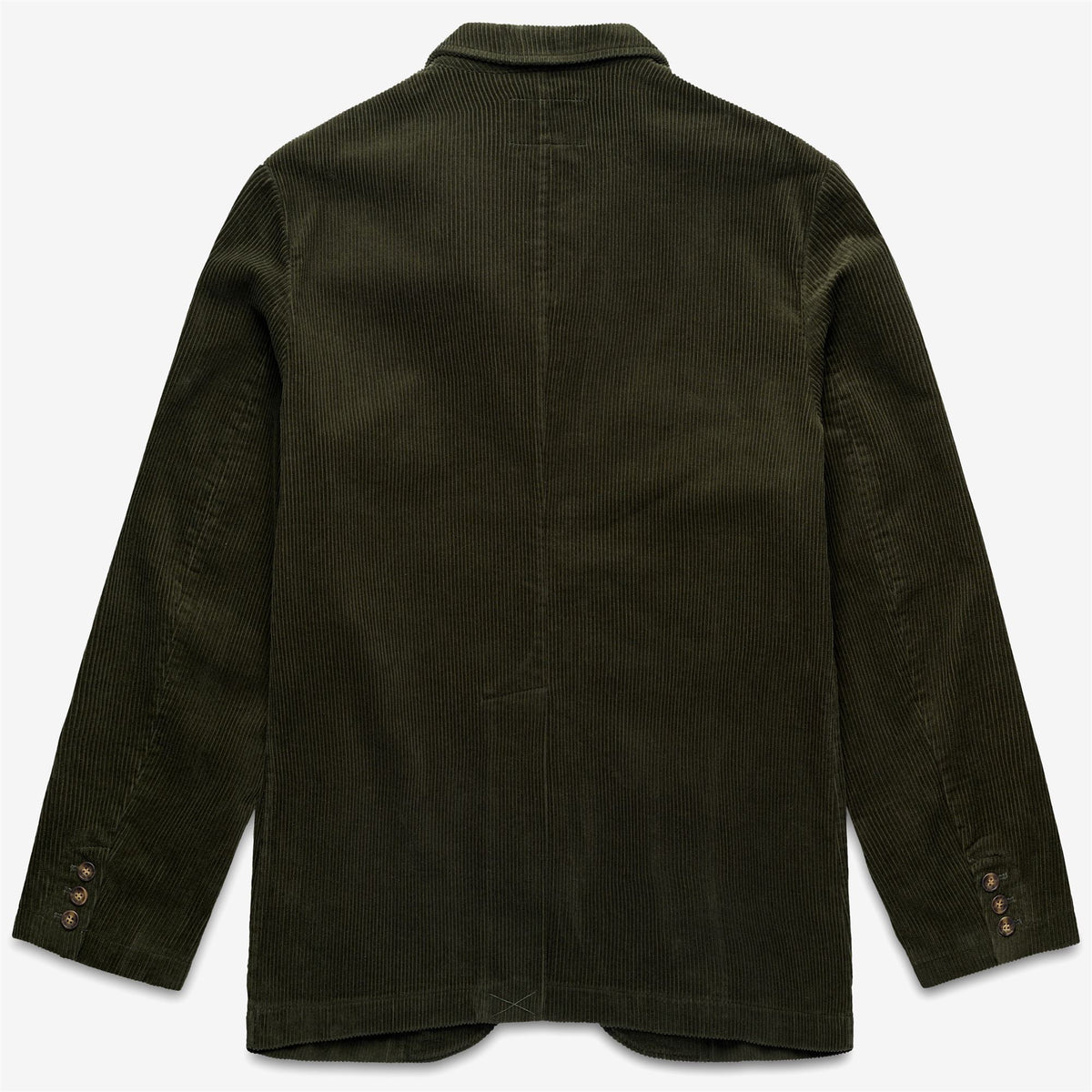Green Unisex Cotton Corduroy Blazer