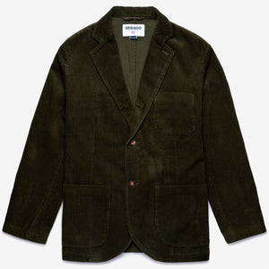 NEDDICK CORDUROY - Dresses - Blazer - Unisex - Green Black Forest