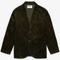 Dresses_UNISEX_NEDDICK CORDUROY_Jacket_Green Black Forest - Commercial 1