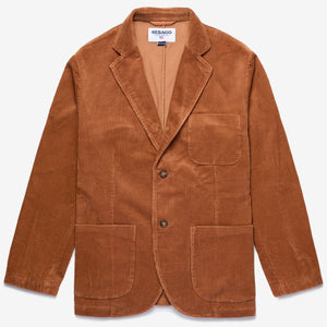 NEDDICK CORDUROY - Dresses - Blazer - Unisex - Brown Tobacco