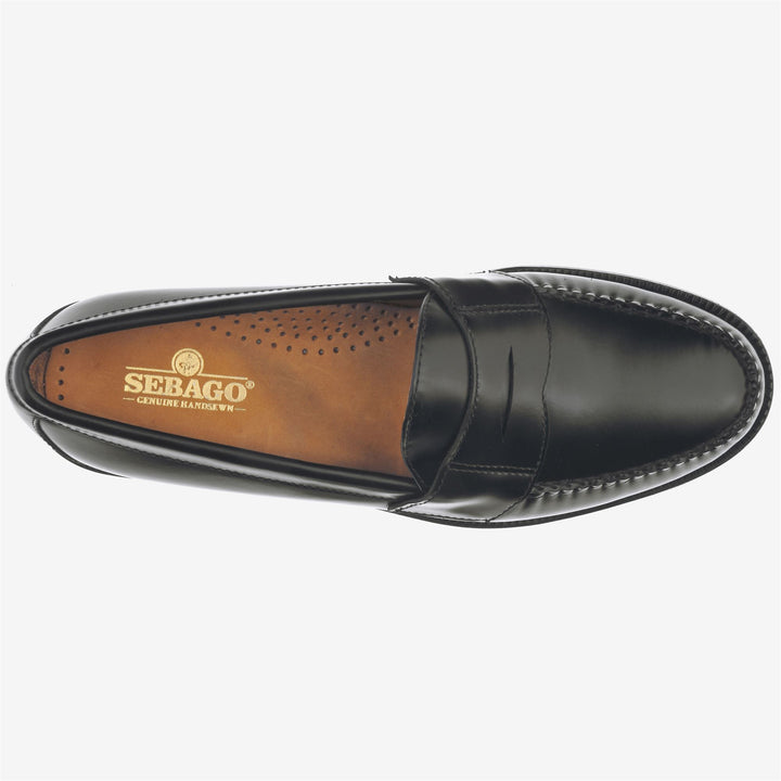 Black Men's Leather Business Moccasin Loafers 4