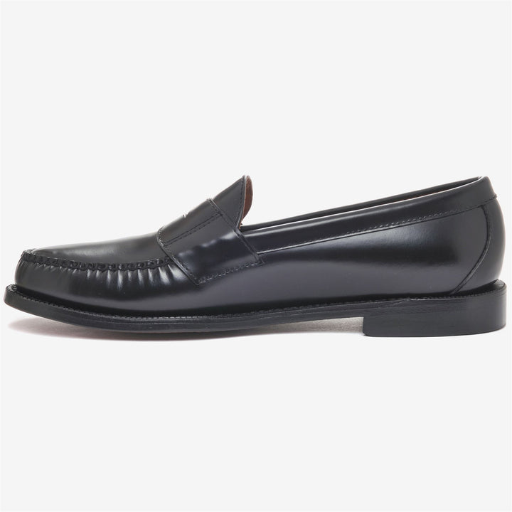 Black Men's Leather Business Moccasin Loafers 3