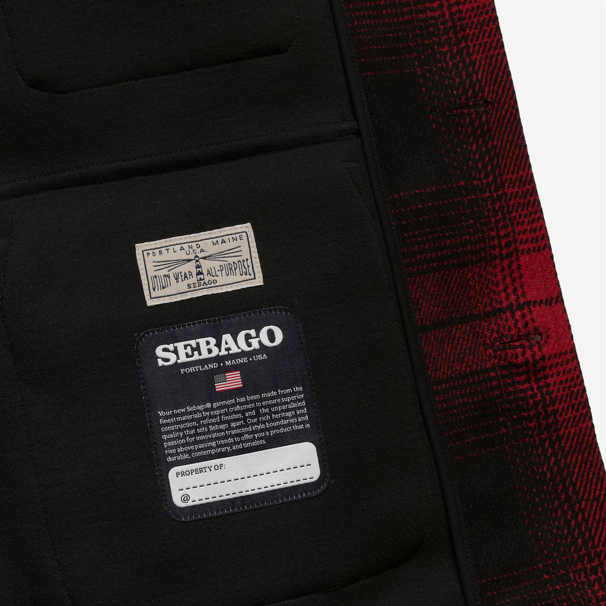 RANGER CHECK - Jackets - Jacket - Unisex - Red-Black