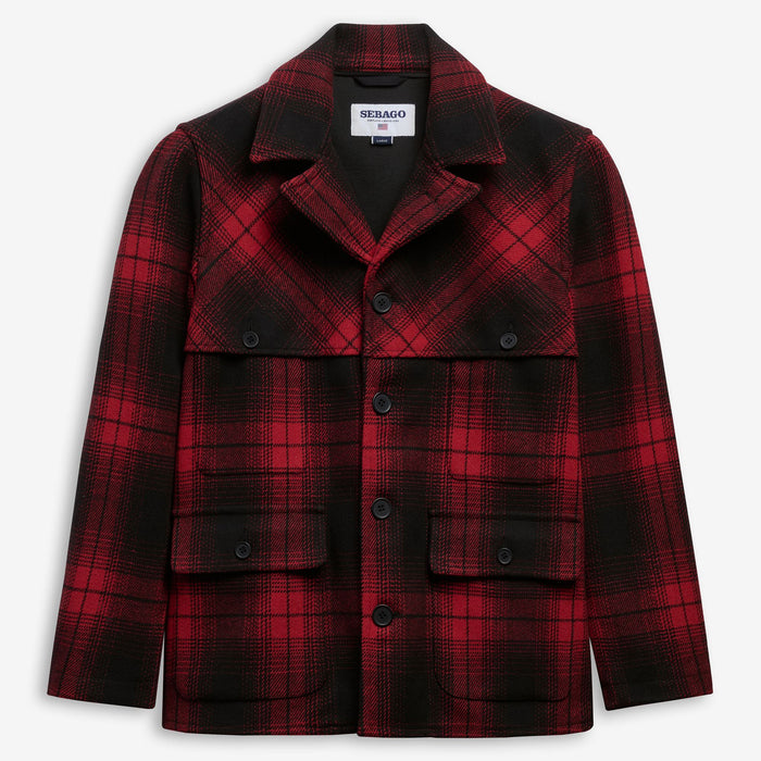 RANGER CHECK - Jackets - Jacket - Unisex - Red-Black