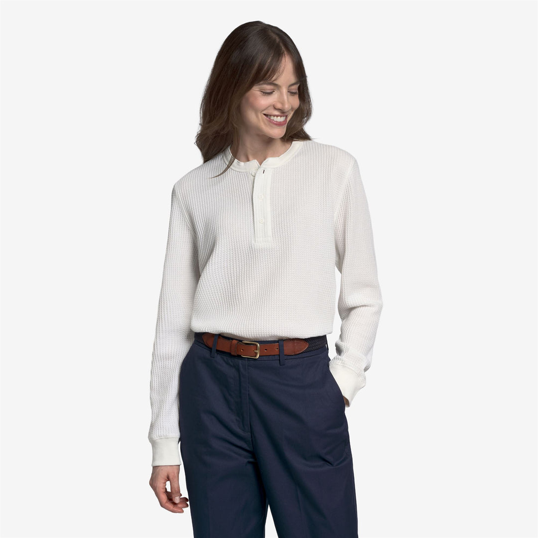 T-shirt bianca unisex realizzata in misto Tencel e cotone. main