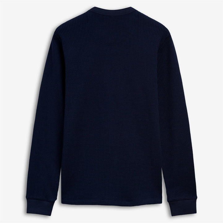 Camiseta unisex azul oscuro confeccionada en Tencel y algodón. 2