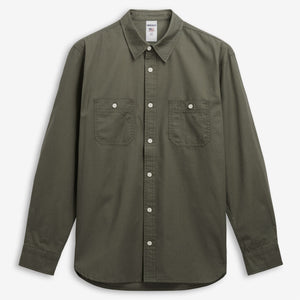 MOLUNKUS - Shirts - Casual - Unisex - Green Lichen