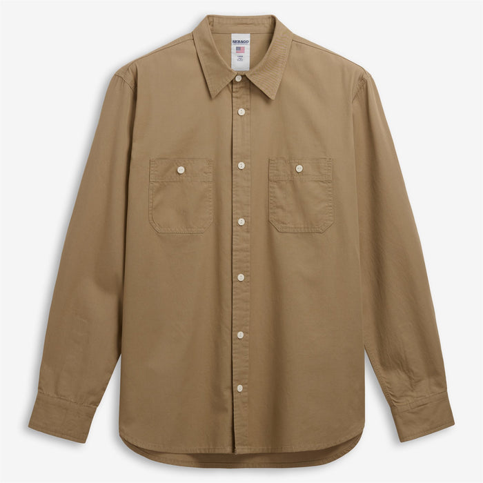 MOLUNKUS - Hemden - Lässig - Unisex - Beige Laurel