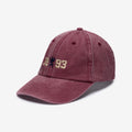 Headwear_Unisex_CONNOR WASHED GENOA_Cap_Red Dk - Commercial 1