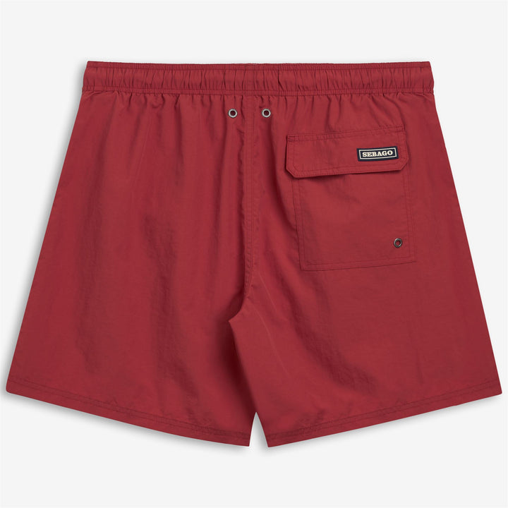 Valiant Red Men's Yachting Swim Trunks with Quick-Dry Fabric 2