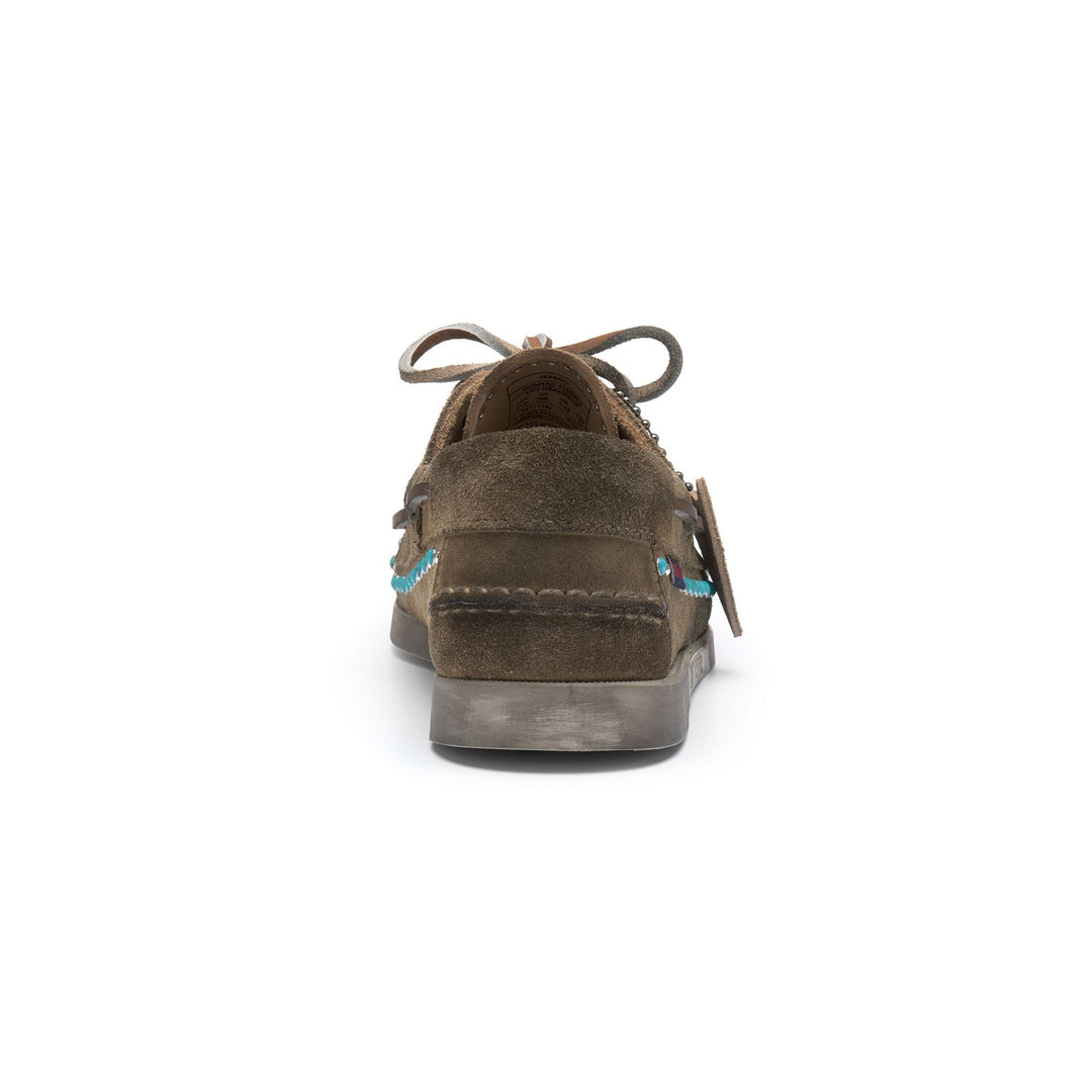 Beige Damen Mokassin Docksides mit Nietendetails main