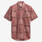 CROSSRIVER - Shirts - Button Down - Unisex - Fancy Rose Beige-red-blue