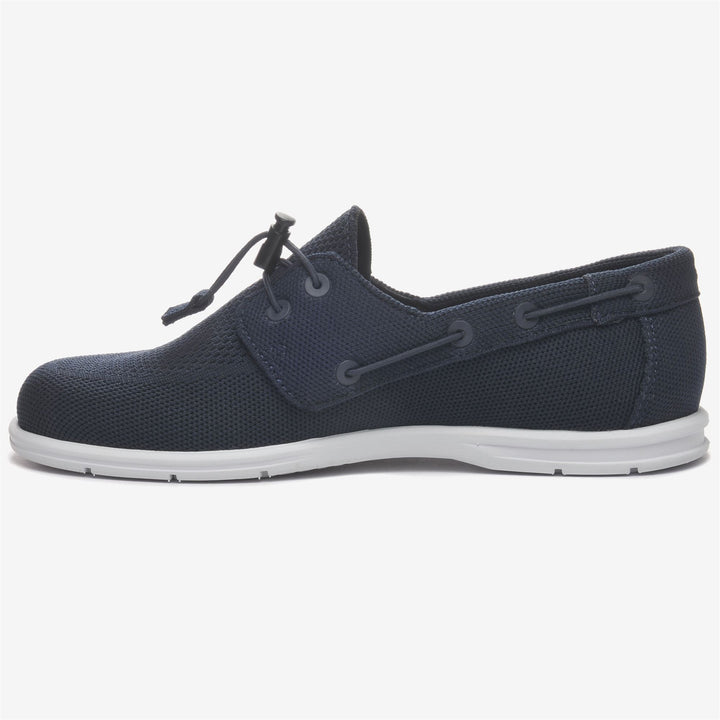 Navy Blue Women's Low Cut Sailing Sneakers with Shock Absorption 3