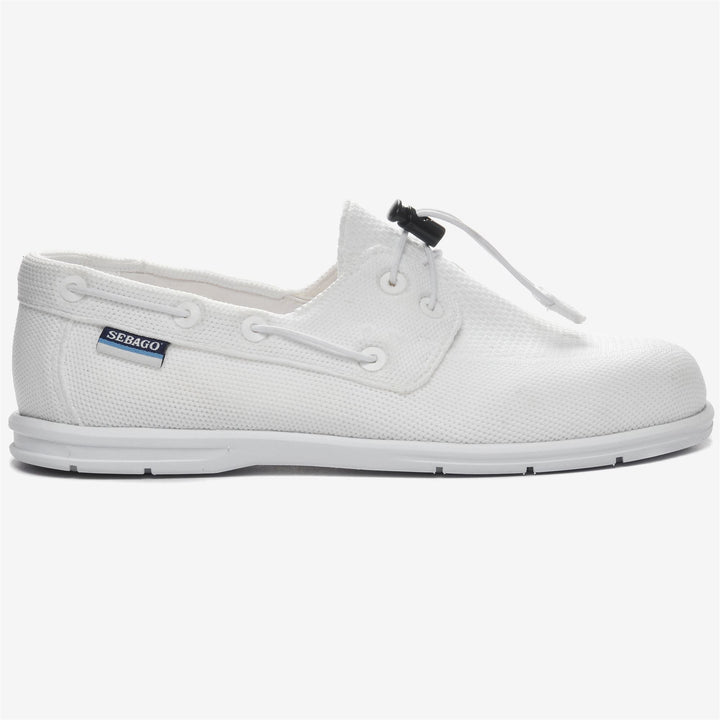 Grey White Women's Low Cut Sailing Sneakers with Shock Absorption 1