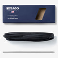 Laces_UNISEX_RAWHIDE SHOELACES_Laces_Blue Navy - Commercial 1