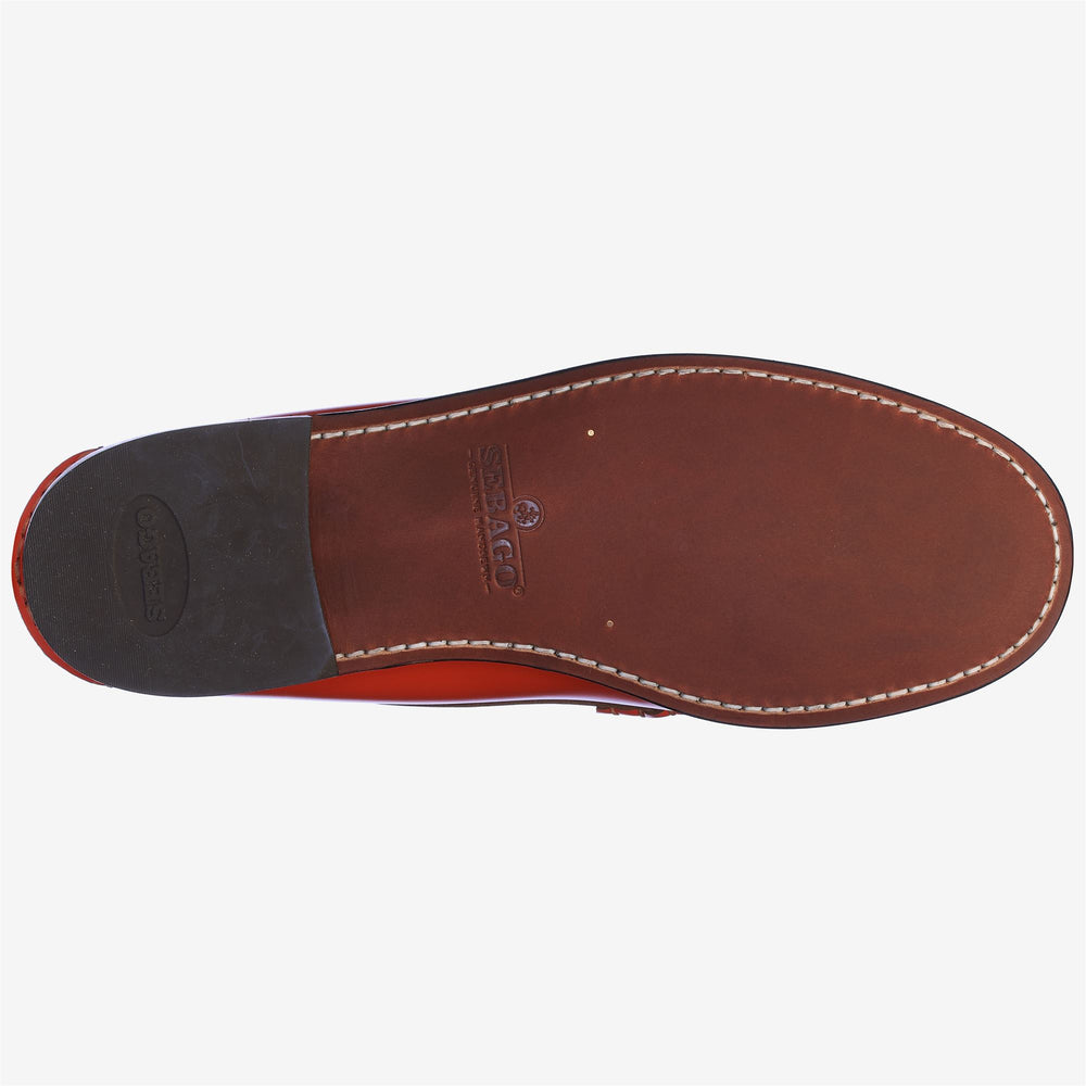 Orange Men's Premium Leather Moccasin for Business Wear 02