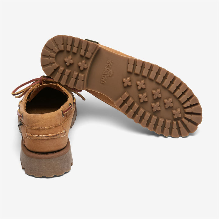 Senfgelbe Damen-Mokassins von Docksides für Reisen und Bootsfahrten 4