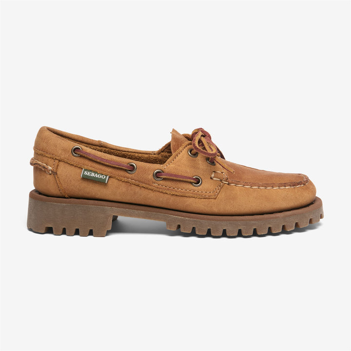 Senfgelbe Damen-Mokassins von Docksides für Reisen und Bootsfahrten 1