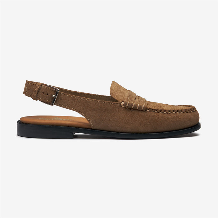 DAN SANDAL FLESH OUT WOMAN - Sandali - Mocassino - Donna - Beige Camel-Beige Taffy