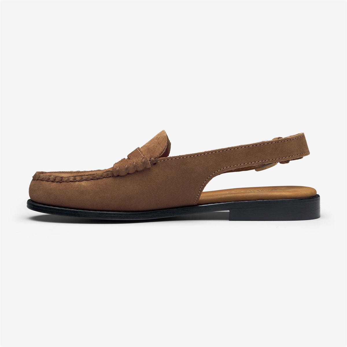 Brown Women's Suede Slingback Sandal