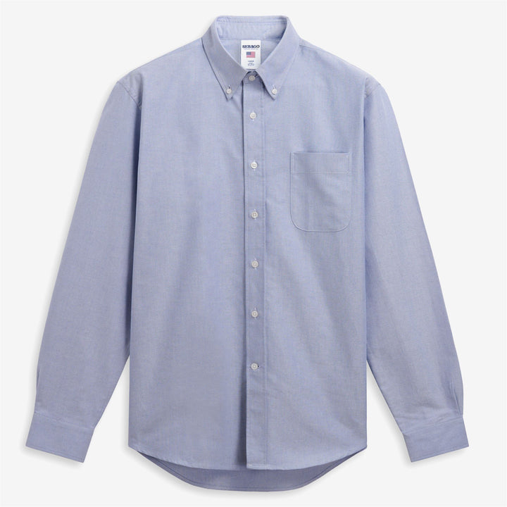 Classic blue Unisex Oxford Shirt for Yachting 1